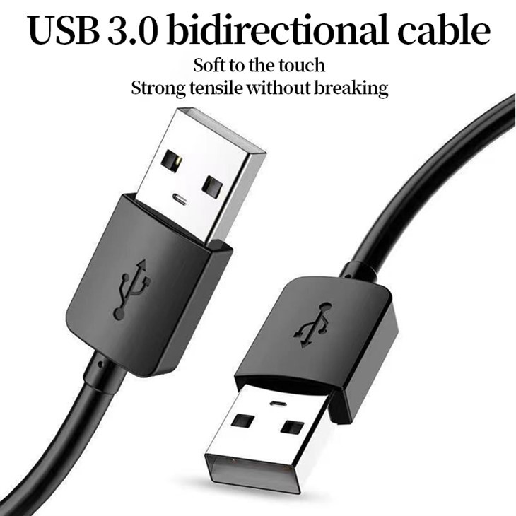 USB 3.0 Cáp A đến A đực 3Ft